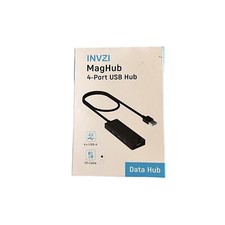 INVZI USB Hub 3.0 4-Port, Ultra Slim Data USB Splitter with 2Ft Extended Cable C picture