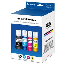 Compatible for EPT502 Ink Refill Bottles for ET 2760 ET 2750, 4 Bottles picture