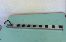 Lot 2 Tripp Lite PS240810 8-Outlet Vertical Power Strip 120V 15A 10-ft  picture