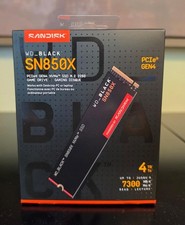 WD_BLACK SN850X 4TB PCIe Gen4 NVMe M.2 2280 best Gaming SSD - FREESHIP picture