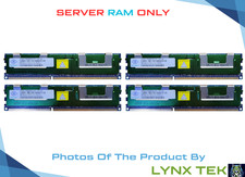 Lot of 4 Nanya 8GB 2Rx4 PC3 10600R ECC RDIMM SDRAM NT8GC72B4NB1NJ-CG picture