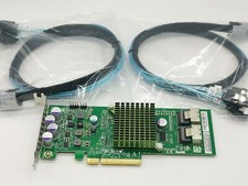 SuperMicro 9207-8I PCI-E 3.0 8 Ports IT Mode PCIe 6Gb/s + 2* SFF8087 SATA Cable picture