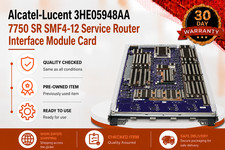 Alcatel-Lucent 3HE05948AA 7750 SR SMF4-12 Service Router Interface Module Card picture