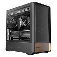 Air Cross, Genuine Walnut Wood ATX Case, 3×140mm PWM Fan & 2x120mm Reverse PW... picture