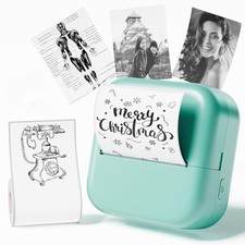 Thermal Printer M02X Mini Printer Portable Mobile Printer Bluetooth Connection picture