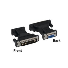 10PCS DB13W3 Male to HD15 Female Adapter Molded Shielded for Sun System to VGA picture