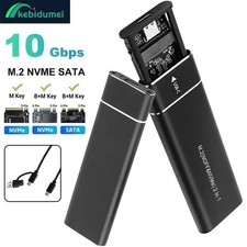 M.2 NVMe/NGFF SATA SSD to USB3.1 External SSD Reader Converter Adapter Enclosure picture