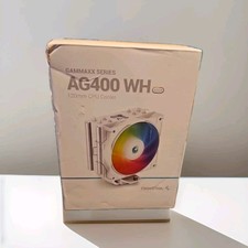 DeepCool AG400 WH ARGB Single-Tower CPU Cooler, 120mm Static ARGB Fan picture