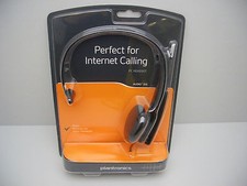 Plantronics .Audio 310 Monaural Black Headband Computer NC Headset New in Box picture
