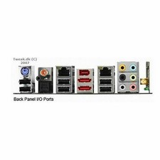 I/O Shield For backplate ASUS P5K-premium/WiFi-AP Motherboard Backplate IO picture