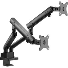 SIIG High Premium Aluminum Dual Monitor Desk Mount 13