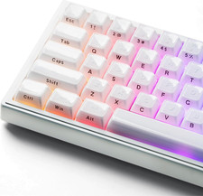 White Jelly Keycaps 3.0, Shine through Keycaps picture