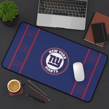 new york giants Desk Mat Laptop football mouse pad, Gamer Mousepad nfl picture