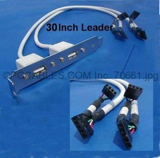 USB PORT DUAL to MAINBOARD PORT Universal 30in picture