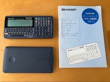 SHARP PC-G850 Pocket Computer With Manual C Language BASIC Scientific Calculator picture
