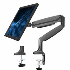 VIVO Premium Aluminum Height Adjustable Single Monitor Articulating Desk Mount picture