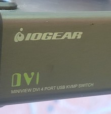 Iogear GCS1764 Miniview DVI 4-Port USB KVMP Switch - No Power Supply picture
