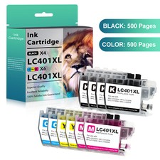 LC401XL LC-401 Ink Cartridges for Brother MFC-J1010DW MFC-J1012DW MFC-J1170DW picture
