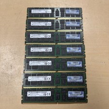 Lot of 7 Micron 16GB DDR4 2RX4 PC4-2133-RB0 RDIMM ECC MTA36ASF2G72PZ-2G1A2II picture
