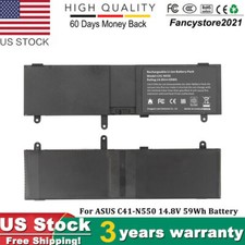 C41-N550 Laptop Battery for ASUS N550 N550JA N550JV N550J N550JK Q550L Q550LF  picture