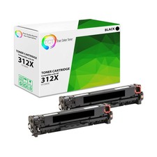 TCT 2 Black CF380X 312X High Yield Toner Cartridges For HP Color LaserJet M476 picture