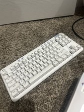 Logitech G713 TKL Aurora Collection Mechanical Tactile Gaming Keyboard - White picture