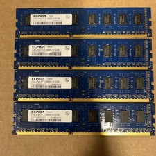 Elpida EBJ21UE8BDF0-DJ-F 8GB (4x2GB) 2Rx8 PC3-10600U 1333mhz DDR3 Desktop RAM picture