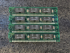 4 x 1MB 30-Pin 3-Chip 80ns FPM SIMM Memory RAM 4MB Silver PC 286 386 *Tested* picture