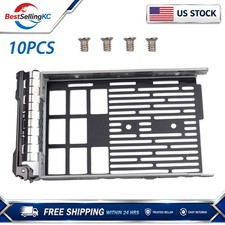 10PCS KG1CH 3.5in Hot Swap HDD Tray For Dell PowerEdge R510 R730 T630 T710 New picture