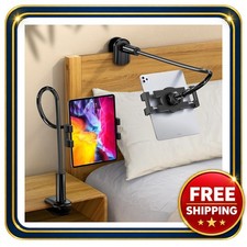 Gooseneck Tablet Holder for Bed and Desk, Adjustable Flexible Arm picture