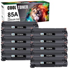 10 Pack CE285A 85A Black Laser Toner Cartridge For HP LaserJet Pro P1109W  P1102 picture