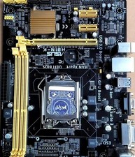 FOR ASUS H81M-K Motherboard Support 4 Generation i5-4590 DDR3 16G H81 LGA1150 picture