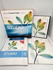 NEW Adobe Creative Suite 2 Premium + Macromedia Studio 8 w/Total Training Video picture