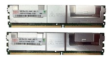SK Hynix 8GB (2x4GB) DDR2-5300F ECC Server Memory  HYMP151F72CP4N3-Y5 picture
