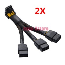 2x For GPU RTX4090 RTX4080 3X8 Pin PCI-E to 16 Pin Card Cable 12VHPWR Connector picture