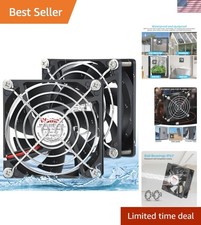 Superior 80mm 24V DC Cooling Fan Pack - Quiet Operation &  Waterproof picture