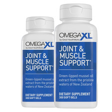 1x OmegaXL Joint Support Supplement for Relief - Natural Muscle Support 300 Soft picture