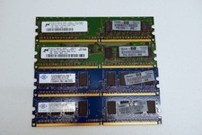 4GB (4x1GB) PC2 6400 DDR2-800 MICRON and NANYA HP 404574-888 Memory Kit picture