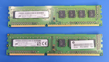 Micron 8GB (2x4GB) PC3-12800U DDR3-1600 Desktop RAM Memory HP 698650-154 picture