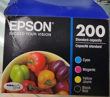 Epson 200 Ink Cartridges Standard Capacity 2 Yellow 1 Black Open Box New Ink picture