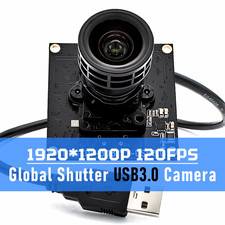 USB3.0 Global Shutter Camera 2.3MP 120FPS M16 Lens Industrial Camera, 1920x1200  picture