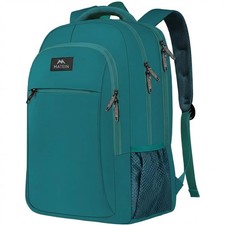 MATEIN Peacock Blue Slim Laptop Backpack, Underseat 15.6 Inch Travel Bag | Anti picture
