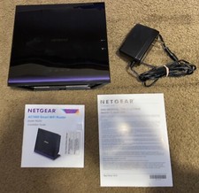 NETGEAR AC1600 R6250-200NAS Smart WiFi Router AC Dual Band Gigabit With Box Test picture