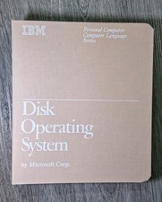 IBM DOS 2.1 6024120 Personal Computer Language Series Book Manual - No Floppys  picture