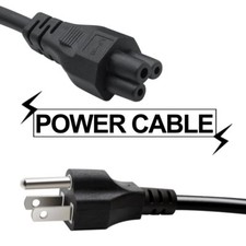 6ft 3 Prong AC Power Cord Cable for HP Dell ASUS Sony Laptop Replacement picture