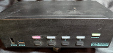[Used] Level 1 Techs Dual Monitor Displayport 1.4 USB3 5Gbps Four Computer KVM picture