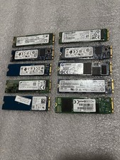 LOT OF 10 MIXED BRAND SSD 256 GB M.2 SATA 2280  LAPTOPS Internal SSD picture