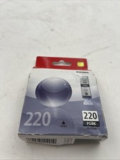 Canon PGI-220BK PGBK 220 Black Ink Cartridge Genuine Sealed picture