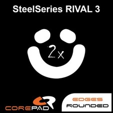 Corepad Skatez SteelSeries Rival 3 Replacement Mouse Feet Hyperglides PTFE picture