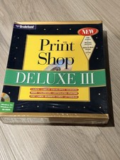Vintage Print Shop Deluxe III - MS Windows 3.1 & 95 Compatible - CD ROM Sealed picture
